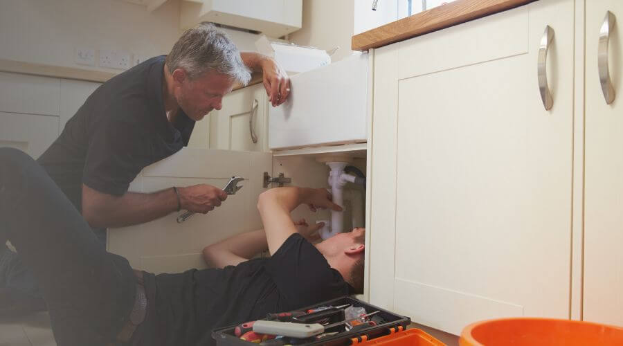 Professional burst pipe repair services in Damon, TX